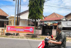 Belasan Spanduk Larangan Melintas untuk Pejabat Gegerkan Prabumulih