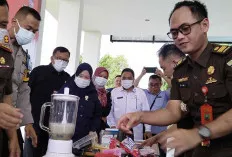 Kejaksaan Negeri Ogan Ilir Musnahkan Barang Bukti, Berikut Barang Bukti yang Dimusnahkan 