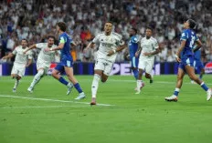 Mbappe Borong Dua Gol, Real Madrid Taklukkan Marseille 2-1 Meski Main 10 Pemain