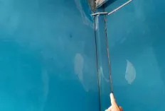 Waduh, Bangunan Gedung Serbaguna Desa Teluk Kecamatan Lais, Diduga Tidak Sesuai Spek