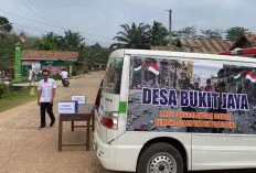 Pemdes Bukit Jaya Sungai Lilin Gelar Aksi Penggalangan Dana Untuk Palestina