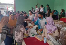 Ribuan Warga Serbu Program Sembako Murah, Satu Jam Sudah Ludes Terjual