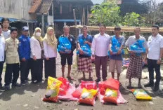Gerak Cepat Dinsos Muba Bantu Korban Kebakaran di Desa Petaling