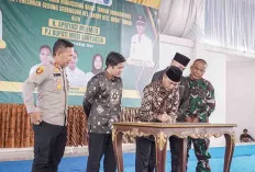 Warga Babat Toman Senang, Pj Bupati Apriyadi Bangunkan Gedung Serbaguna 