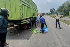 Motor Tabrak Truk Parkir di Jalinsum Ogan Ilir, Satu Orang Tewas
