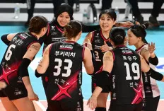 Red Sparks Bangkit dan Tumbangkan Pink Spiders 3-2 di Liga Voli Korea 2025