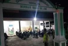 Cegah Kejahatan, Personel Polsek Indralaya Intensifkan Giat Patroli Malam