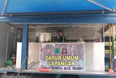 Sanga Desa Dikepung Banjir, Dinas Sosial Buka Dapur Umum 