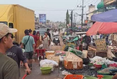 Pasar Pagi Sungai Lilin Kian Semrawut, Kemacetan di Jalintim Jadi Santapan Harian Pengendara