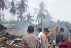 Tiga Rumah Ludes Terbakar di Muratara, Kerugian Capai Rp1 Miliar