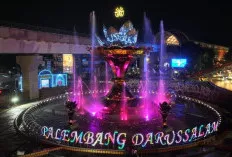 Air Mancur Cempako Telok Jadi Magnet Wisata Baru di Palembang 