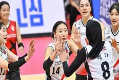 Wow, Megawati CS Tembus 3 Besar Klasemen Sementara Korea V-League 2023/2024
