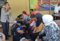 Para Remaja Diminta Sujud Kepada Orang Tua Masing – Masing, Diamankan Saat Tawuran