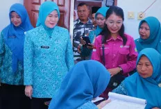 Tingkatkan Kualitas Kesehatan, TP PKK Muba Pembinaan PHBS dan Kader Posyandu