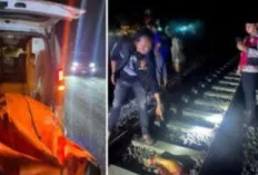 Pedagang Asal Lahat Tewas Tertabrak Kereta Api di Empat Lawang, Polisi Selidiki Penyebabnya