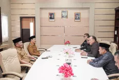 Jalin Silahturahmi: Bupati H M Toha dan Wabup Rohman Kunjungi DPRD Muba