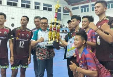 Tim Voli Bukit Asam Juarai Turnamen Bupati Lahat Cup 2024