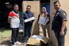 Lapas Narkotika Kelas IIA Muara Beliti Terima Bantuan Steamer