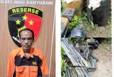 Penyulingan Minyak Ilegal Terbakar, Polsek Babat Toman Langsung Amankan Pengelola