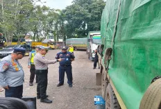 Tim Terpadu Razia Angkutan Barang di Jalinteng, Truk Overloading dan Overdimensi Ditunda Perjalanannya
