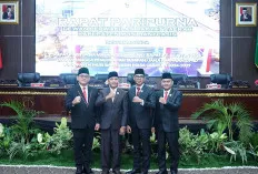 Pimpinan DPRD Muba Resmi Dilantik, Ini Nama-Nama Beserta Partainya 