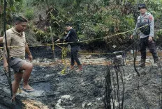 Mesin Alkon Terbakar di Pinggir Sungai Pangkalan Bulian, Polisi Imbau Warga Lebih Waspada
