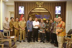 Terima Audiensi Dirut PTBA, Gubernur Herman Deru Support Rencana Pengembangan dan Peningkatan Produksi PTBA 