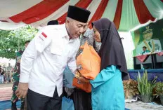 Keluarga Korban Kecelakaan Speedboat Dapat Santunan dari Pj Bupati Apriyadi 