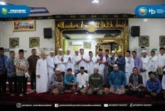 Gubernur Herman Deru Safari Erat Silaturahmi Dengan Jamaah Sholat Masjid Nurul Yakin 9 Ulu
