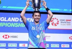 Jonatan Christie Juara Tunggal Putra All England 2024
