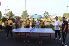 TNI, Polri dan Kejaksaan Perkuat Soliditas Lewat Olahraga Bersama di Muba