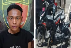 Polsek  Babat Supat Ringkus Pencuri Motor Listrik Buronan Lima Bulan