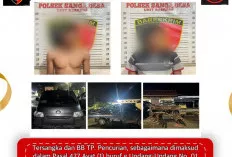  Angkut Puluhan Pipa Besi Curian Pakai Pick-Up, Dua Pria di Sanga Desa Diringkus Polisi