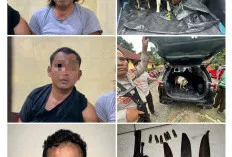 Tiga Pencuri Kambing Bersenjata Api Dibekuk Polisi di Tanjung Raja