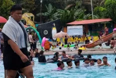 Wisata Air Sungai Lilin Membeludak: Waterboom Gunung Sari Jos Jadi Primadona Libur Lebaran 1447 H