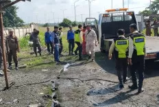 Bangunan Pedagang di Exit Tol Kayuagung Ditertibkan  