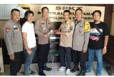 Polres OKI Terima 17 Pucuk Senpira Serahan dari Warga 