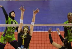 Laga Pembuka Proliga 2024 Seri Palembang, Megatron Libas Jakarta BIN 