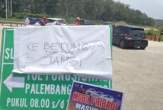 Insiden di Tol Fungsional Musi Landas, Kaca Mobil Pengendara Pecah Tertimpa Kerikil Proyek   
