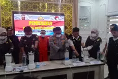  Satres Narkoba Polrestabes Palembang Musnahkan 1,5 Kg Sabu, Tiga Tersangka Terancam Hukuman Mati