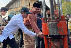 Proyek Jalan Antiamblas di Gandus Dimulai, Gubernur dan Wali Kota Tinjau Langsung