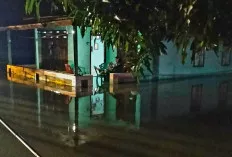 14 Rumah di Desa Dharma Sakti Musi Rawas Terendam Banjir Hingga Satu Meter
