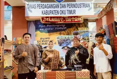 Disdagperin OKU Timur Promosikan Produk Unggulan di Bandung Prime Expo 2025