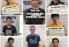 Polres Lahat Terus  Memburu Tahanan Kabur Usai Jebol Sel