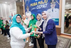 PKK Muba Peringati Hari Ibu dengan Senam Ceria, Sosialisasi Kesehatan dan Kebersamaan