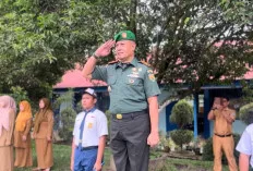 Daramil Bangko Datangi SMPN 12 Merangin, Ini Tujuannya