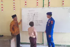 Satpolairud Polres Muba Datangi Siswa 