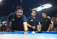 Sinergi Forkopimda Sumsel dalam Pembukaan Turnamen Biliar Kapolda Sumsel Cup 2025