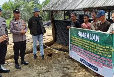 Imbau Bongkar Secara Mandiri, Masih Bandel, Polsek Keluang Bertindak Bersama Polda Sumsel