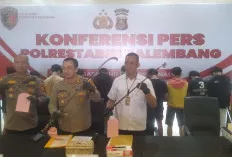Waduh, Ini Barang Bukti yang Diamankan Polsek SU 1 Palembang, Saat Pengamanan Anak Bawah Umur Hendak Tawuran